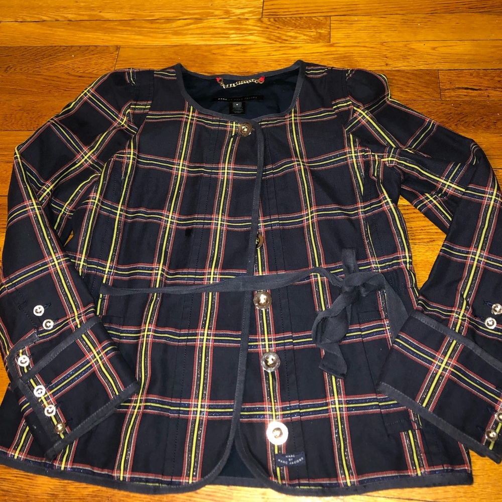 Marc Jacobs Plaid Blazer